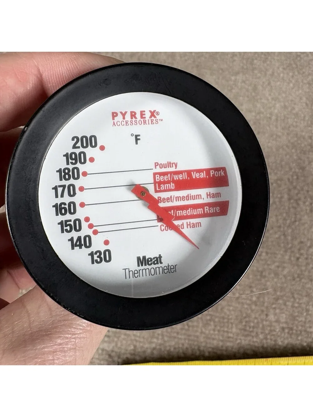 PYREX Accessories Large Dial Instant Read Thermometer Meat